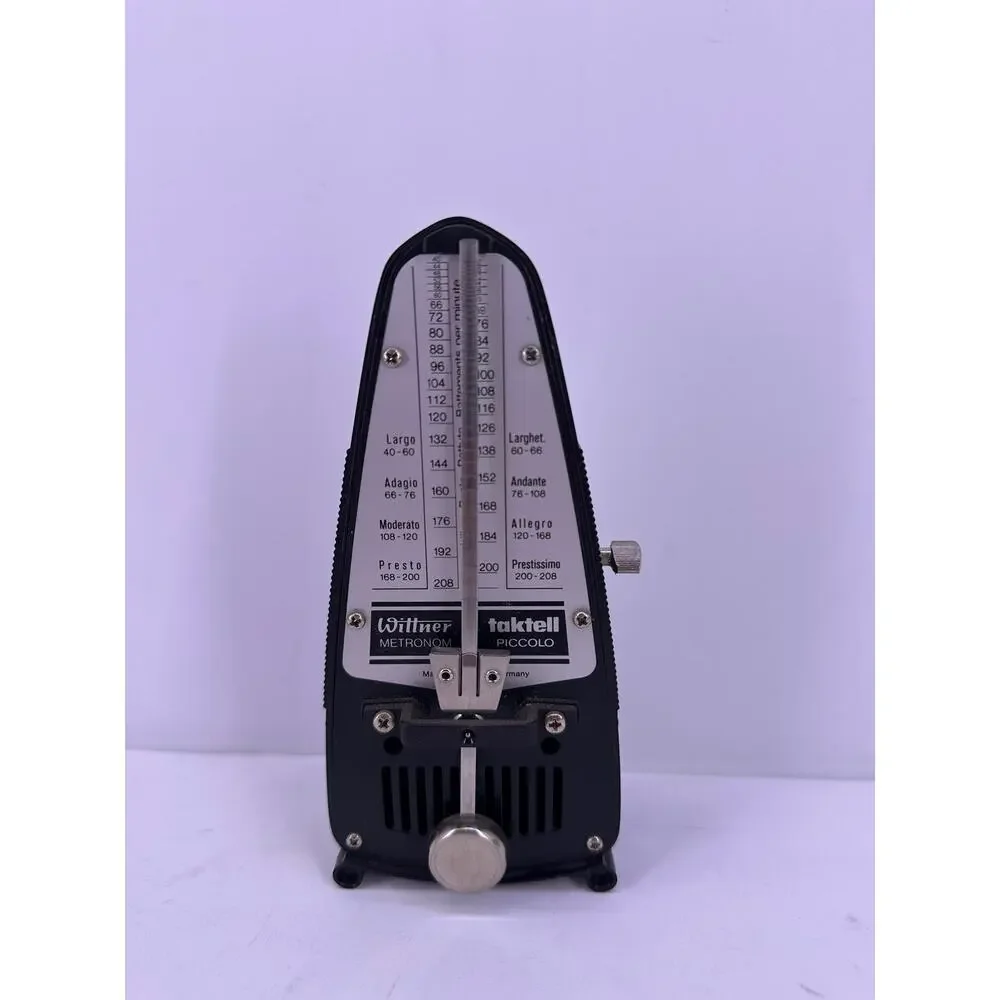 Willner Takell Piccolo Metronome Black Silver Works Amazing